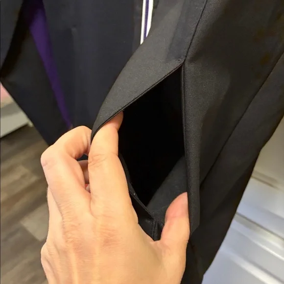 Made for Life Purple and Black track jacket - Picture 6 of 8